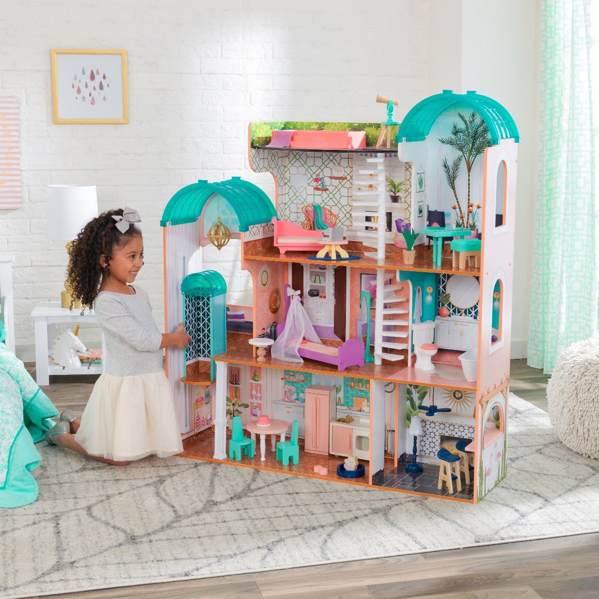 Kidkraft camila mansion dollhouse 2025