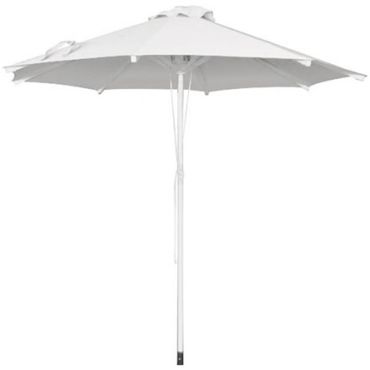 Aluminum umbrella Off White Round