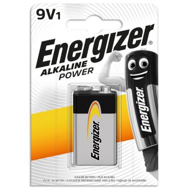 Alkaline batteries Energizer 9V-6LR61