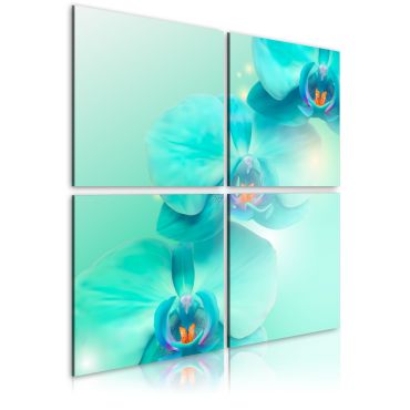 Πίνακας - Sky-blue orchids