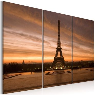Πίνακας - Eiffel Tower at dusk