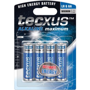 Alkaline batteries Tecxus AA-LR6 1.5V