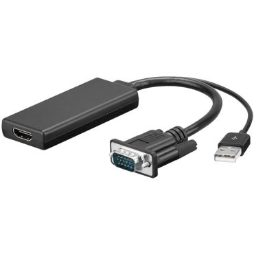 Μετατροπέας VGA σε HDMI Goobay 67816