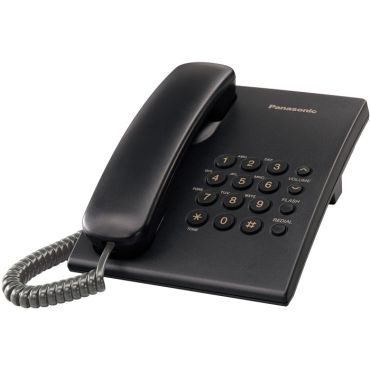 Ενσύρματη συσκευή τηλεφώνου PANASONIC KX-TS500EXB