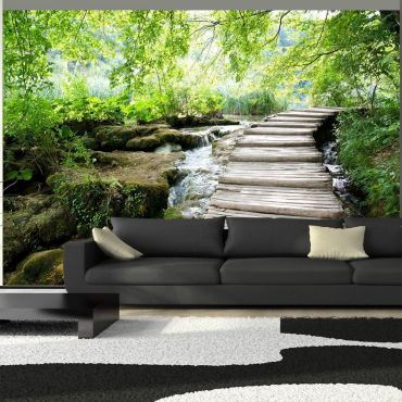 Self-adhesive photo wallpaper - Forest path