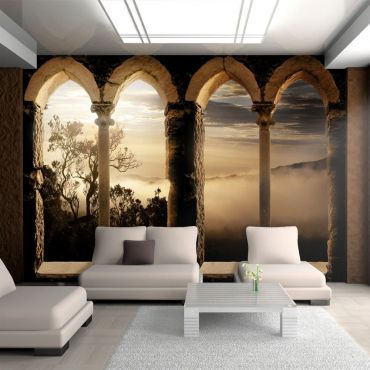 Self-adhesive photo wallpaper - Mountain monastery