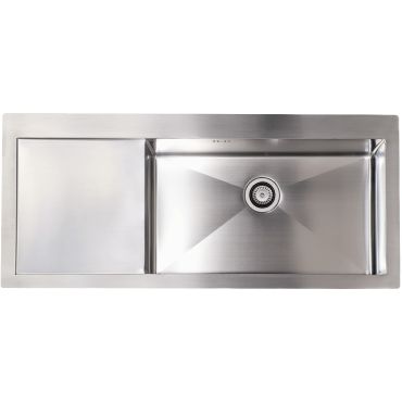 Νεροχύτης Fortinox Squadro Inox Λείο Left