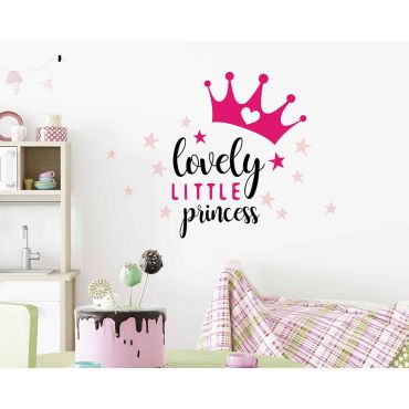 Διακοσμητικά αυτοκόλλητα τοίχου Lovely Princess M