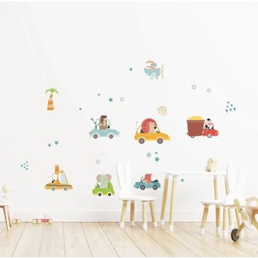 Decorative wall stickers Toy Cars L