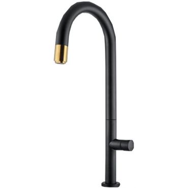 Sink faucet Tozo Black Mat και Brushed Gold