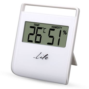 Ψηφιακό θερμόμετρο & υγρόμετρο Life Flexy
