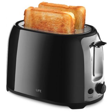 Toaster Life Crispy Black