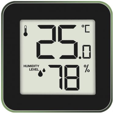 Ψηφιακό θερμόμετρο & υγρόμετρο Life Alu Mini