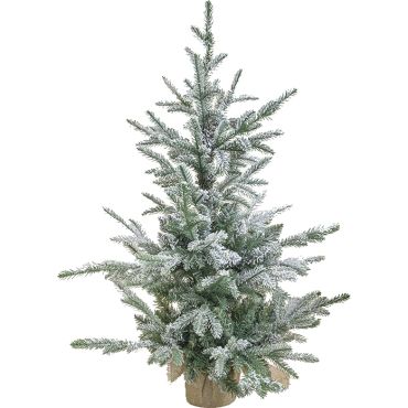 Χριστουγεννιάτικο δέντρο Plastic με χιόνι 100cm 22657