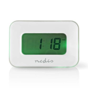 Ρολόι – Ξυπνητήρι Nedis CLAL110WT
