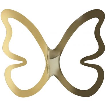 Διακοσμητικά αυτοκόλλητα τοίχου Gold Butterflies 3D Ango