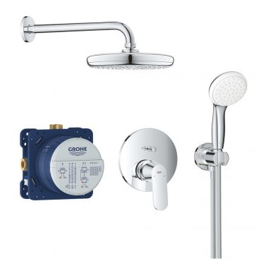 Πλήρες σετ εντοιχιζόμενης Grohe Eurosmart Cosmo 2 εξόδων