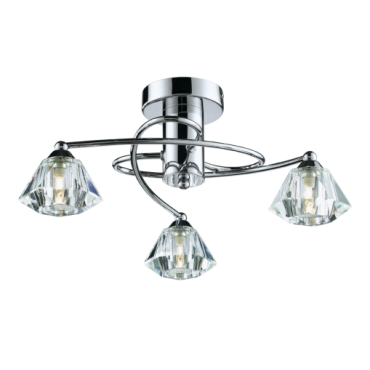 Viokef Diamond Ceiling Lamp 3pcs