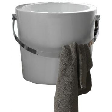 Νιπτήρας Bucket Scarabeo white Φ40,5