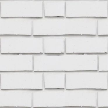 Decorative wall tiles White Bricks