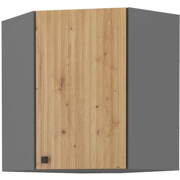 Κρεμαστό ντουλάπι γωνιακό Bardem 60x60 GN-72