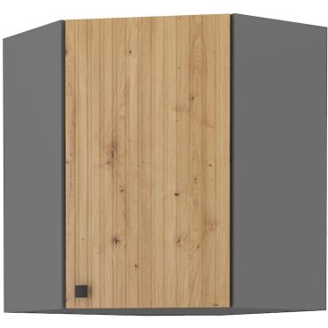 Hanging corner cabinet Bardem 58x58 GN-72