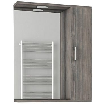 Mirror with right cabinet Drop Ritmo 65