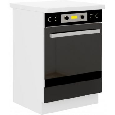 Floor oven cabinet Bianconero 60 DG