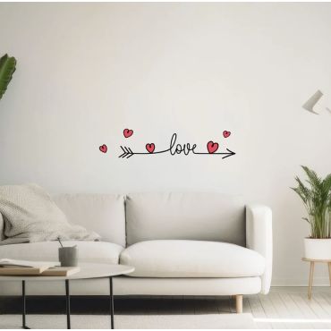 Decorative wall stickers Love S
