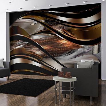 Self-adhesive photo wallpaper - Amber storm