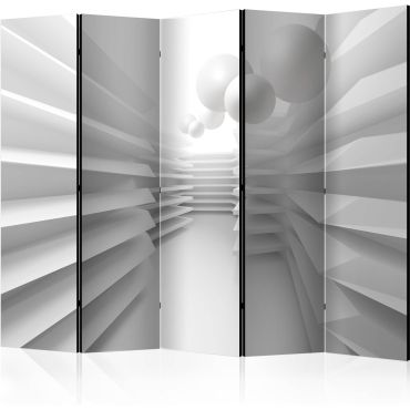 5-part divider - White Maze II [Room Dividers]