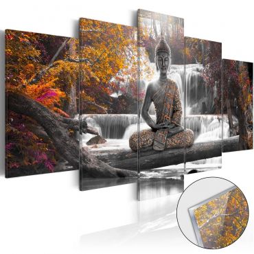 Acrylic Print - Autumnal Buddha [Glass]