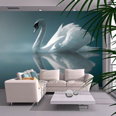 Φωτοταπετσαρία - White swan