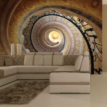 Wallpaper - Decorative spiral stairs