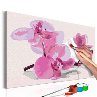 DIY canvas painting - Orchid Flowers 60x40