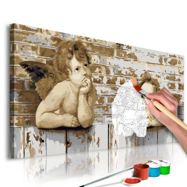 DIY canvas painting - Raphael's Angels 80x40