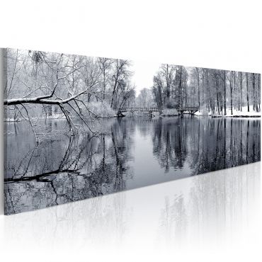 Πίνακας - landscape: winter 120x40