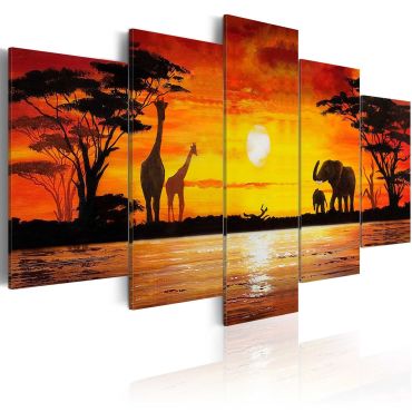 Canvas Print - Hot Safari