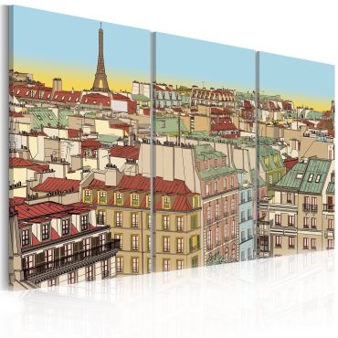 Canvas Print - Sweet Paris