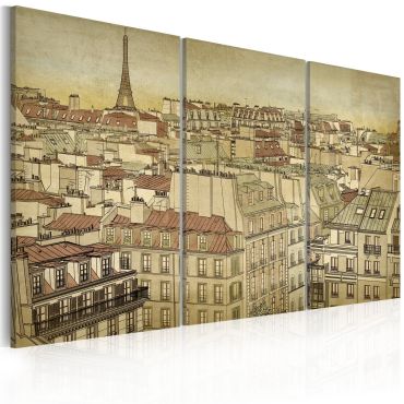 Canvas Print - Paris - the city of harmony