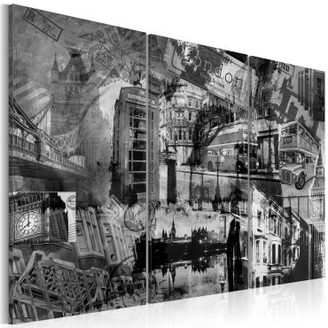 Canvas Print - The essence of London - triptych