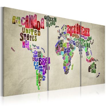 Canvas Print - Geography lesson
