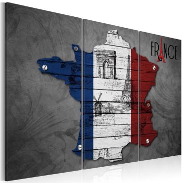 Πίνακας - Symbols of France - triptych