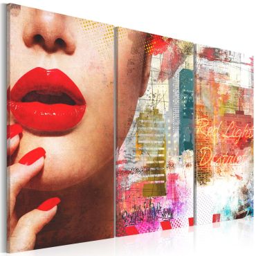 Canvas Print - Red Light District