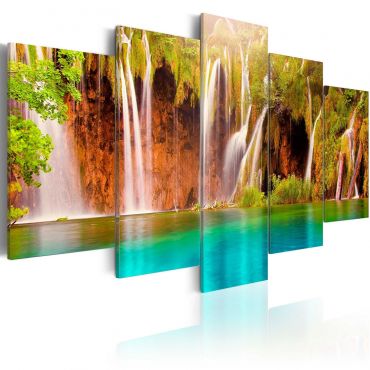 Πίνακας - Forest waterfall