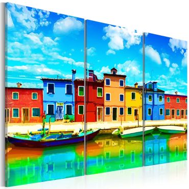 Canvas Print - Sunny morning in Venice