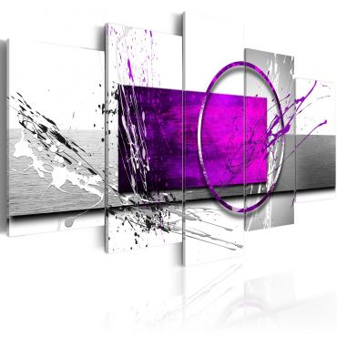 Canvas Print - Purple Expression