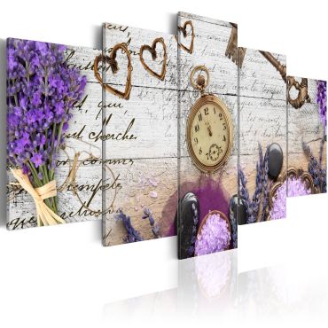 Canvas Print - Heather composition