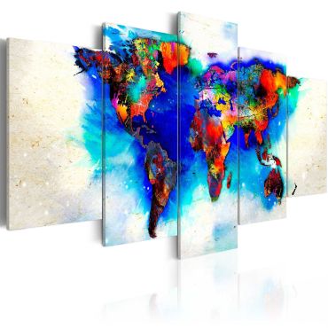 Canvas Print - All colors of the world