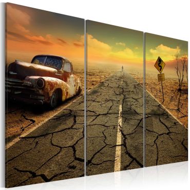 Canvas Print - On the Desert 
